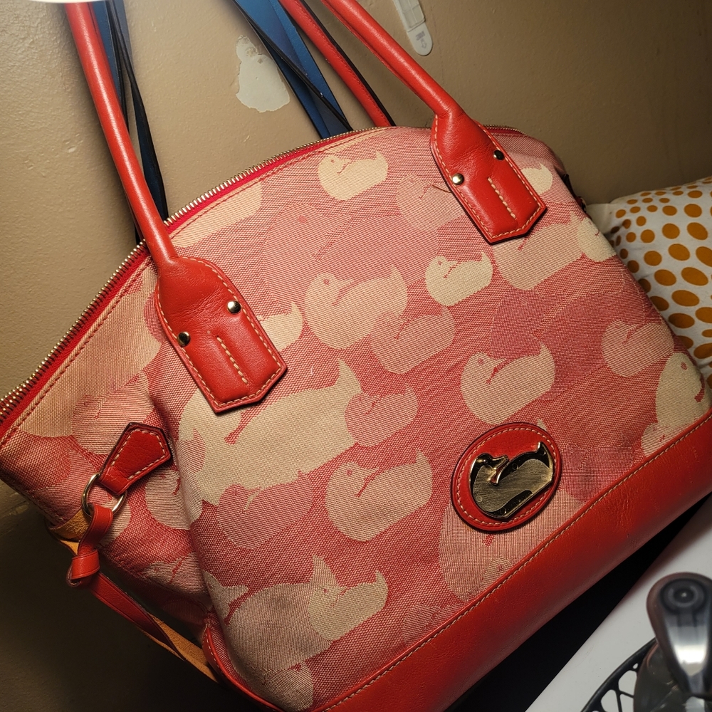 Red Vintage Dooney and Bourke